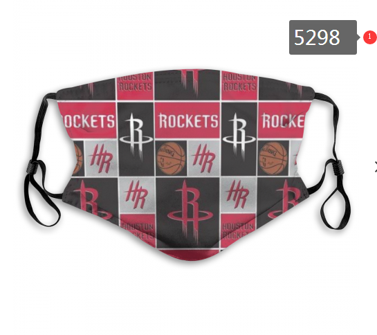 2020 NBA Houston Rockets Dust mask with filter